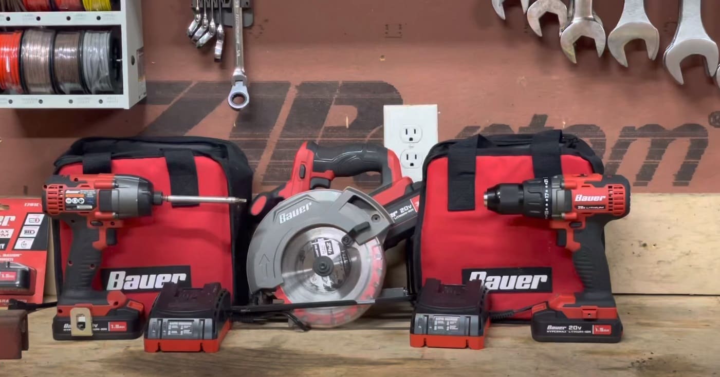 Bauer Tools Website Premium Power Tools